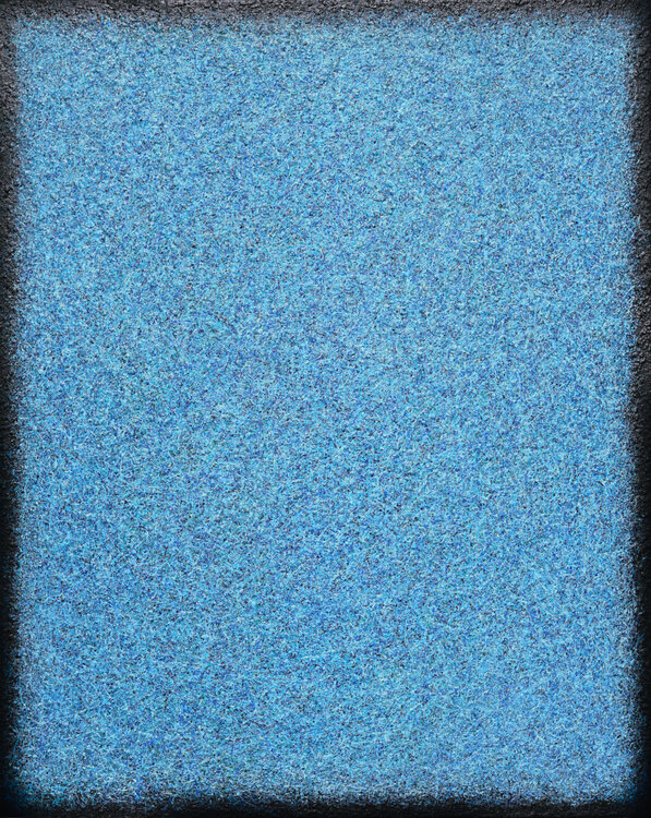 "Sky Energy" - Blue Minimal Abstract Heidi Thompson