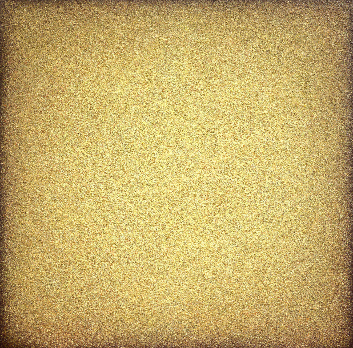 Yellow Abstract - "Gold Resonance" - Minimal Heidi Thompson
