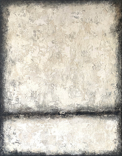 Abstract vintage. Boho/Wall art hand-painted canvas decoration van Tatiana Malinovscaia, Schilderij te koop op Singulart