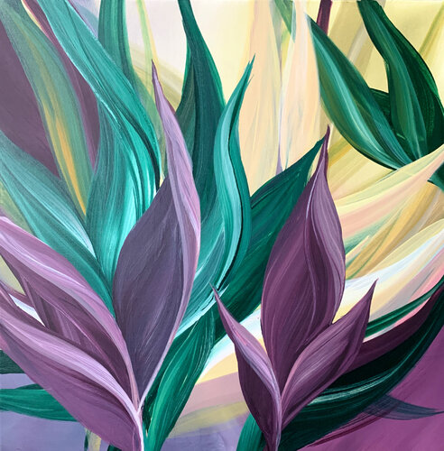 Colorful Leaves. Exotic jungles. Botanical. Tatiana Malinovscaia