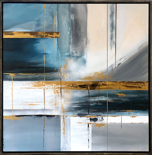 Before the storm. framed by Tatiana Malinovscaia, Painting for Sale on Singulart