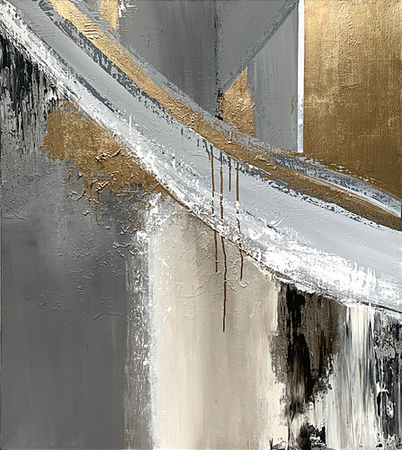 Golden Serenade par Tatiana Malinovscaia, Peinture en vente sur Singulart