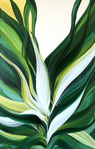 Whispering Leaves von Tatiana Malinovscaia, Malerei kaufen auf Singulart