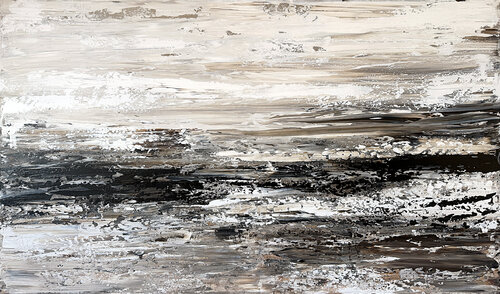 Whispers of the Forest Veil Neutral Palette, Modern Minimalist par Tatiana Malinovscaia, Peinture en vente sur Singulart