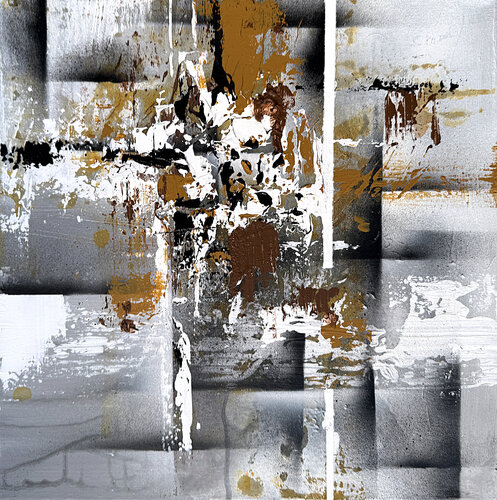 Harmony of Color and Space II par Tatiana Malinovscaia, Peinture en vente sur Singulart