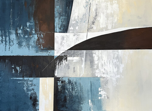 Intersection of Moments par Tatiana Malinovscaia, Peinture en vente sur Singulart