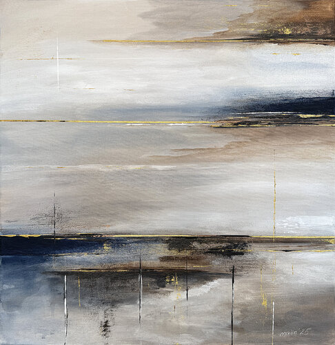 Golden Passage par Tatiana Malinovscaia, Peinture en vente sur Singulart