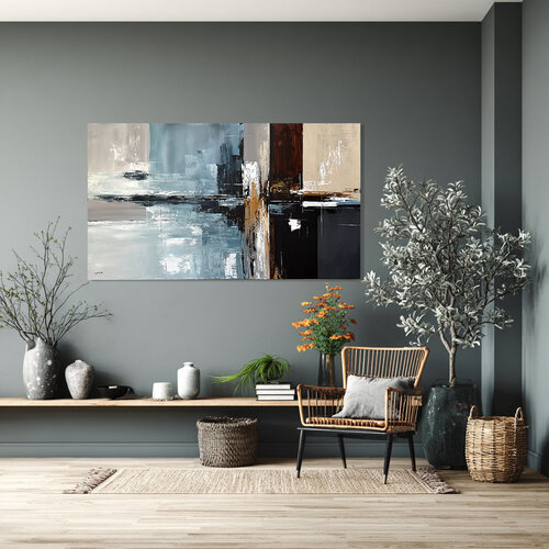 Still Waters Beneath Pale Light by Tatiana Malinovscaia, Painting for Sale on Singulart