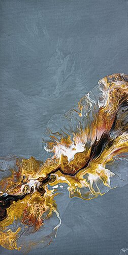 Golden Vein Resonance par Tatiana Malinovscaia, Édition en vente sur Singulart