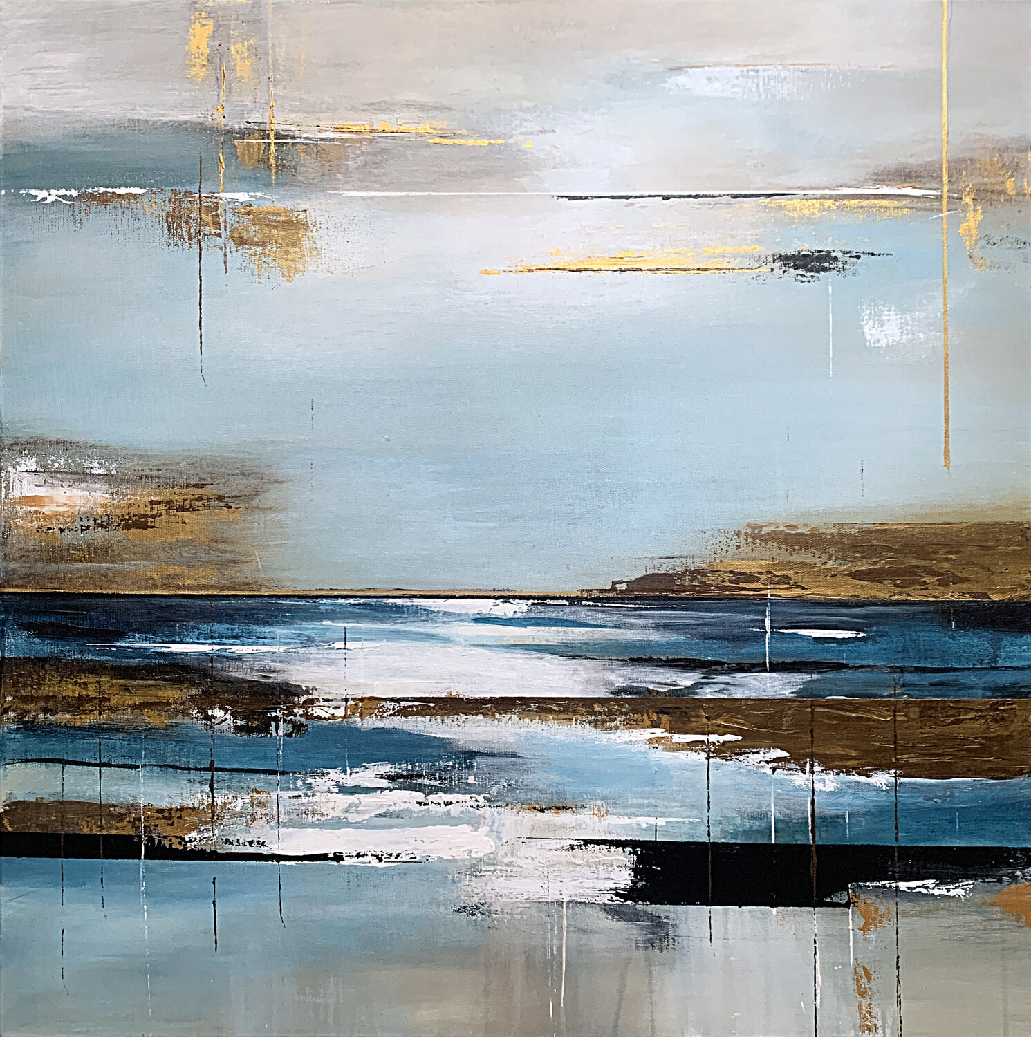 Radiance of Silence. seascape Tatiana Malinovscaia Peinture originale à vendre