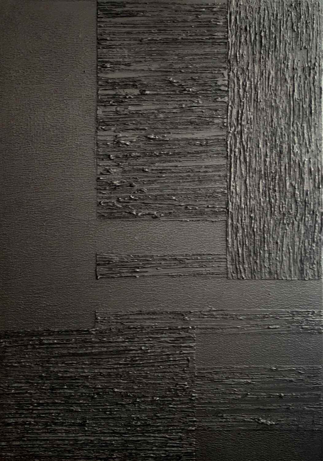 Black lines texture Tatiana Malinovscaia Peinture originale à vendre