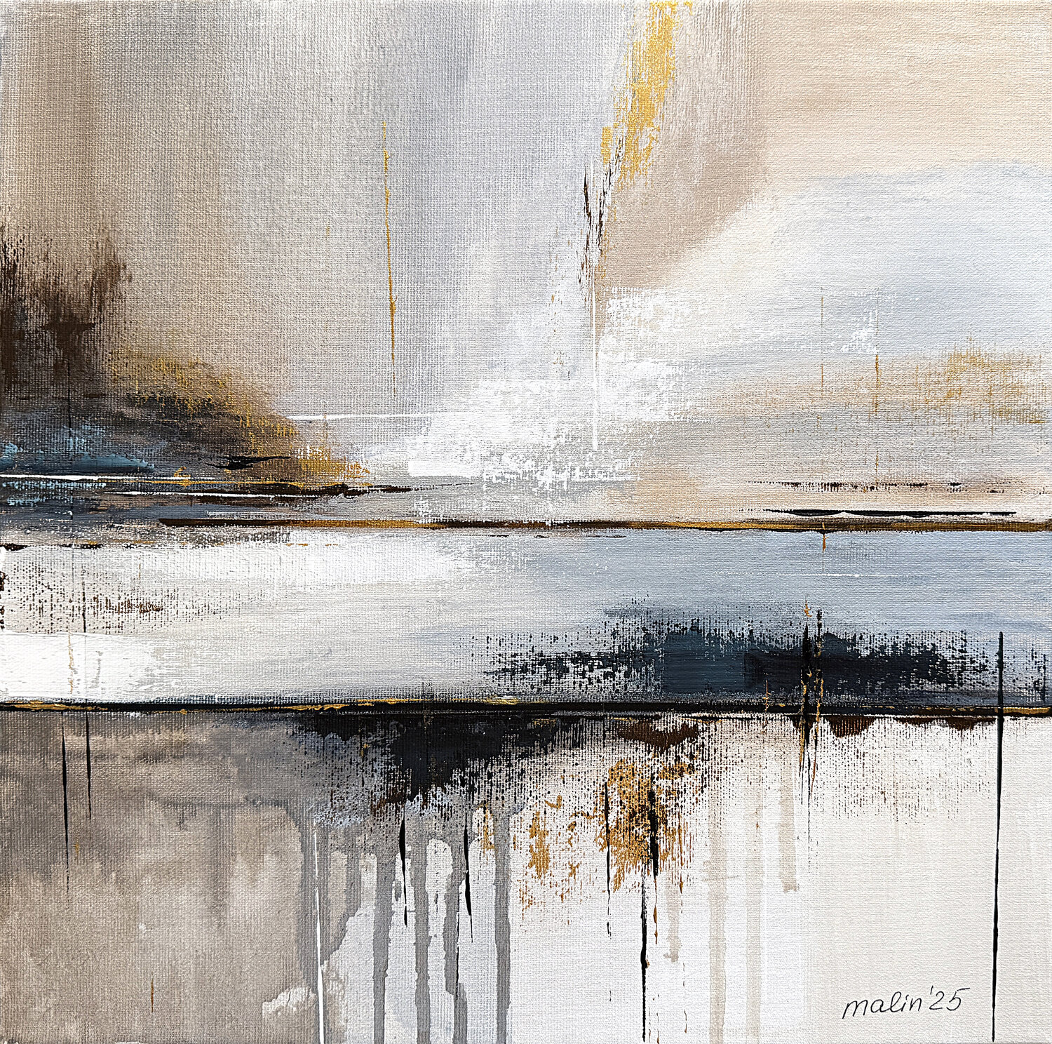 Whispers of a Shore Tatiana Malinovscaia Originalgemälde zu verkaufen