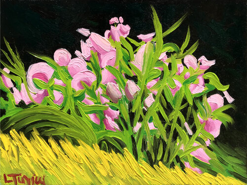 Fiori rosa de Lorenzo Turini, Pintura a la venta en Singulart