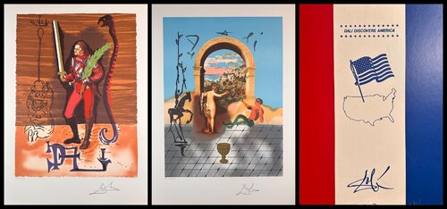 Dali Discovers America Suite van Salvador Dalí, Afdruk te koop op Singulart