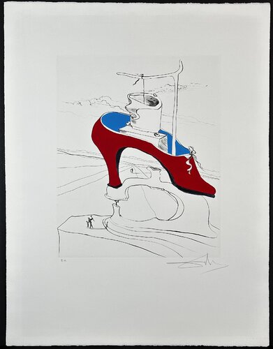 After 50 Years of Surrealism The Curse Conquered par Salvador Dalí, Édition en vente sur Singulart