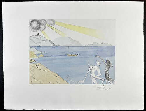 After 50 Years of Surrealism Laurels of Happiness by Salvador Dalí, Print for Sale on Singulart