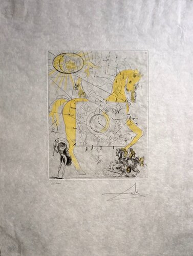 Chevalier Royal de L'Apocalypse par Salvador Dalí, Édition en vente sur Singulart