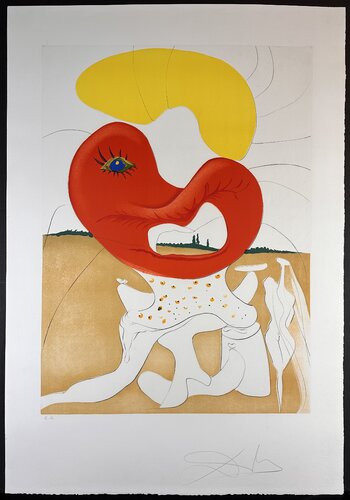 Conquest of Cosmos The Blood of The Ying and Yang by Salvador Dalí, Print for Sale on Singulart