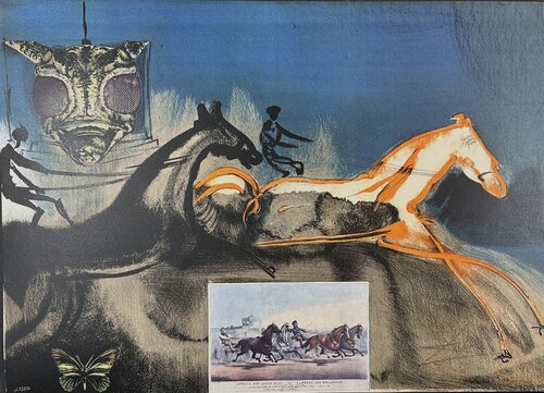 Currier & Ives American Trotting Horse No. 2 par Salvador Dalí, Édition en vente sur Singulart