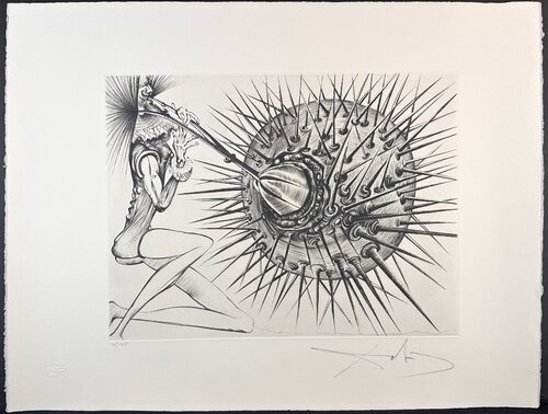 Don Quichotte et l'oursin par Salvador Dalí, Édition en vente sur Singulart