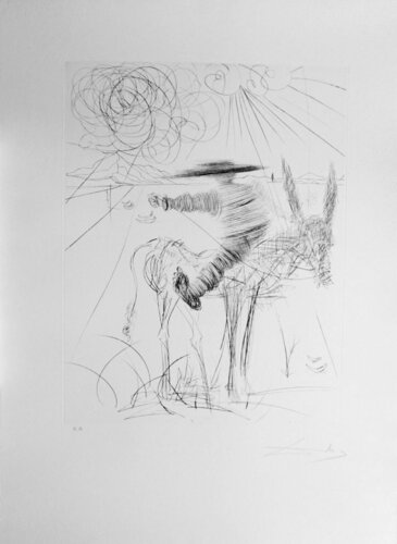 Don Quixote & Sancho Panza Sancho Panza par Salvador Dalí, Édition en vente sur Singulart
