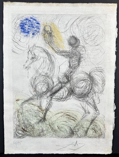 Faust Cavalier et la Mort par Salvador Dalí, Édition en vente sur Singulart