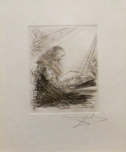 Faust Vignettes Faust Lisant par Salvador Dalí, Édition en vente sur Singulart