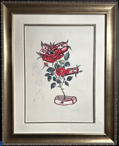Florals Rose par Salvador Dalí, Édition en vente sur Singulart