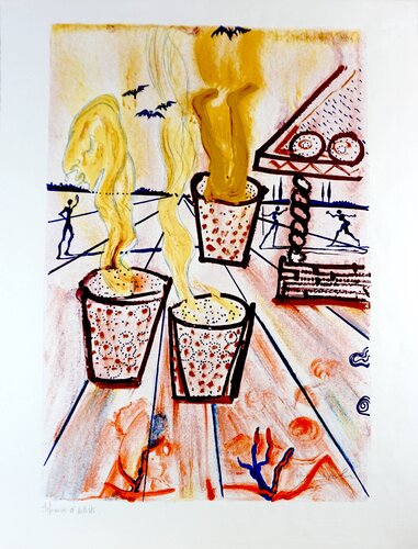 Hans Christian Anderson The Girl Who Trod on The Loaf par Salvador Dalí, Édition en vente sur Singulart