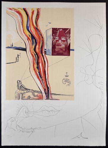 Imaginations & Objects of The Future Liquid & Gaseous Television par Salvador Dalí, Édition en vente sur Singulart