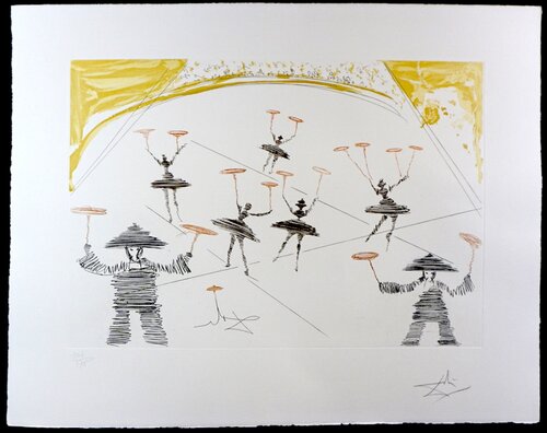 Le Cirque Chinois par Salvador Dalí, Édition en vente sur Singulart