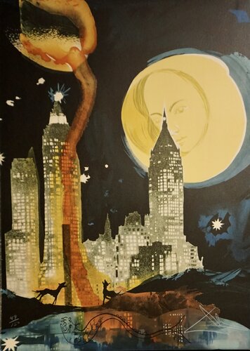 Manhattan Skyline par Salvador Dalí, Édition en vente sur Singulart