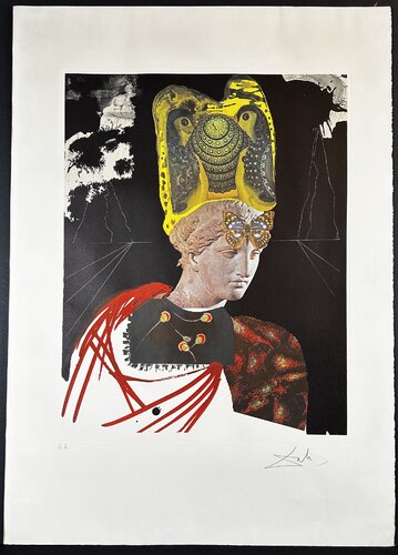 Memories of Surrealism Crazy Crazy Crazy Minerv van Salvador Dalí, Afdruk te koop op Singulart