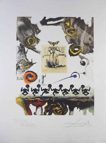 Memories of Surrealism Surrealist Gastronomy Trial Proof par Salvador Dalí, Édition en vente sur Singulart