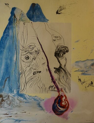 Moses and Monotheism The Tear of Blood par Salvador Dalí, Édition en vente sur Singulart
