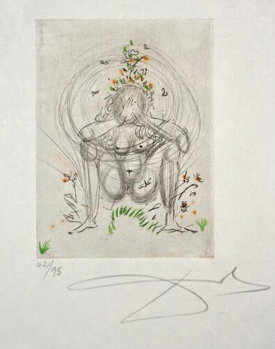 Petites Nus (from Appolinaire) I par Salvador Dalí, Édition en vente sur Singulart