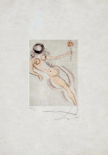 Petites Nus (From Ronsard) H par Salvador Dalí, Édition en vente sur Singulart