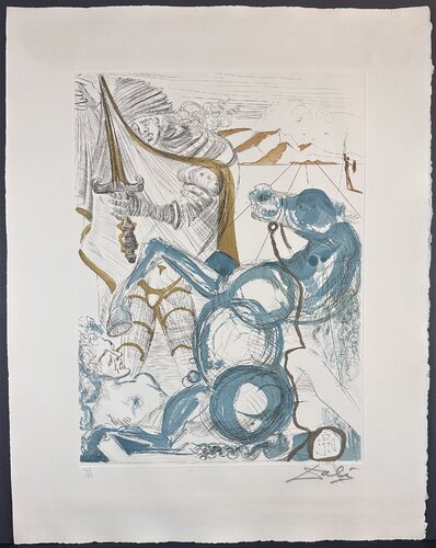 Saint Martin by Salvador Dalí, Print for Sale on Singulart