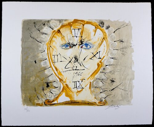 Self-Portrait Sundial par Salvador Dalí, Édition en vente sur Singulart