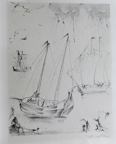 The Fisherman de Salvador Dalí, Impresión a la venta en Singulart