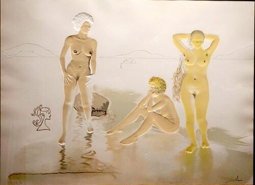 Three Graces of Cova d’Or de Salvador Dalí, Impresión a la venta en Singulart