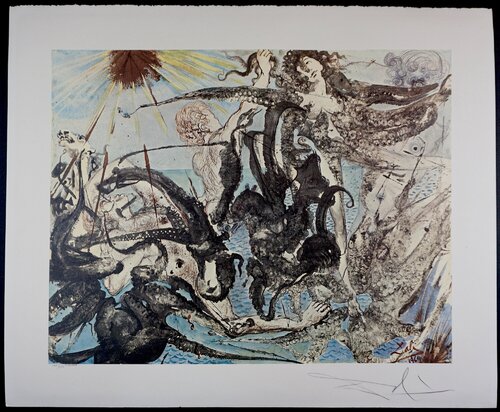 Triumph of The Sea by Salvador Dalí, Print for Sale on Singulart