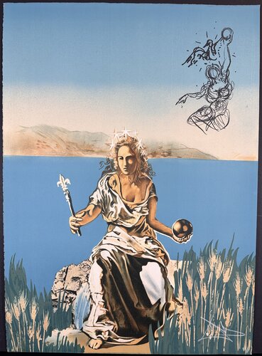 Visions Surrealiste Coronation of Gala by Salvador Dalí, Print for Sale on Singulart