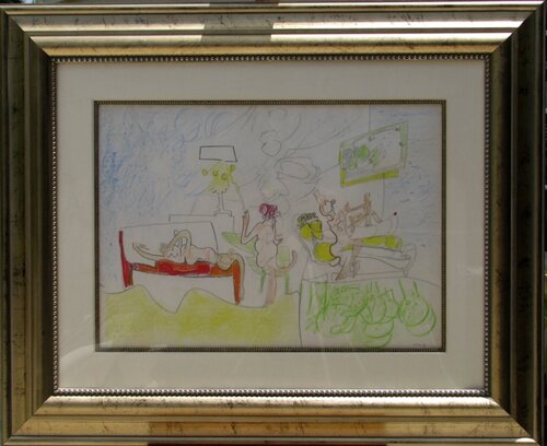 Sans Titre 1 by Roberto Matta, 紙の作品 for Sale on Singulart