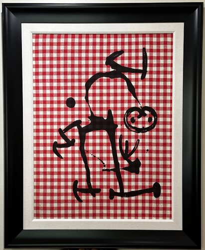 L'Illetre aux Carreaux Rouges by Joan Miró, Print for Sale on Singulart