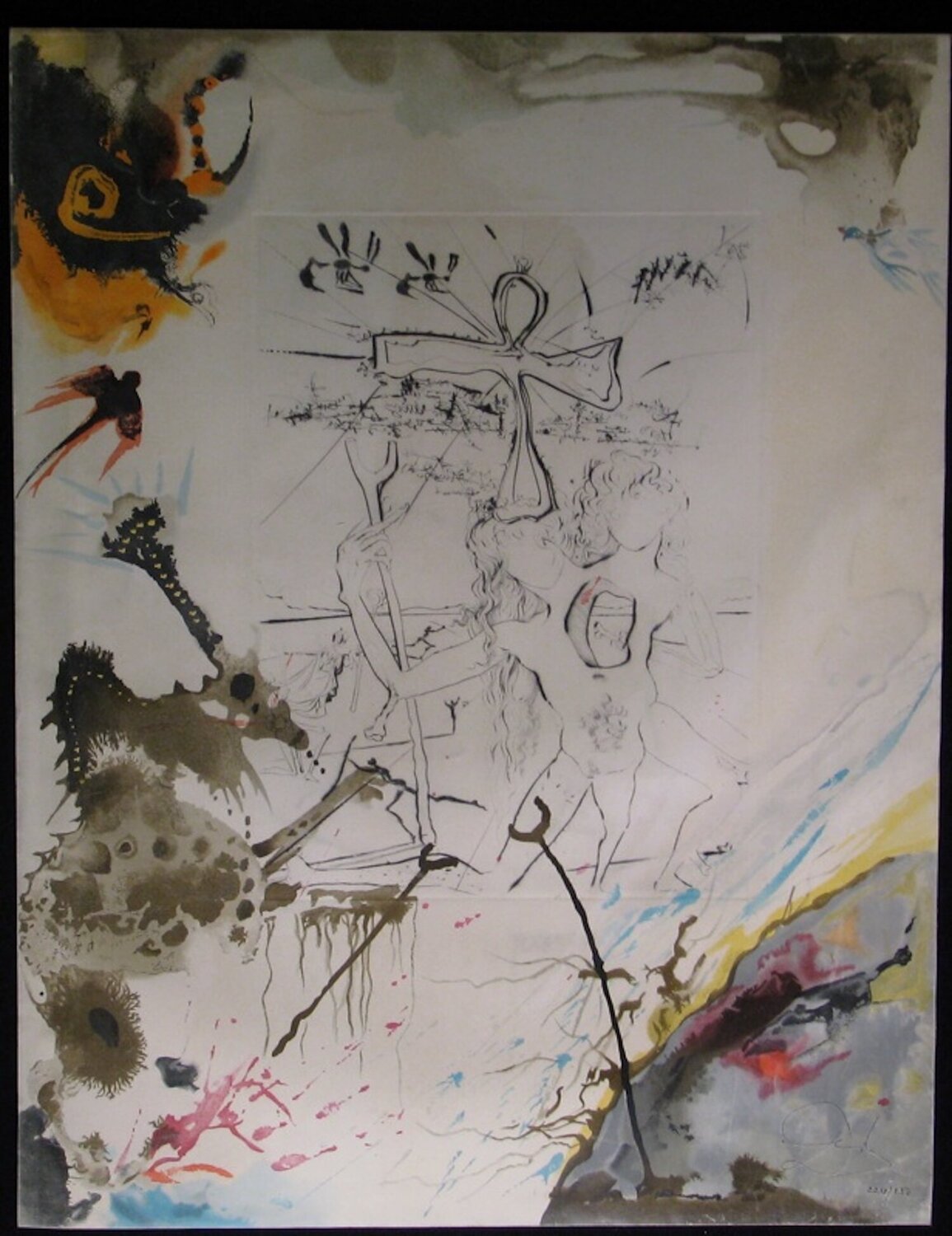 Moses and Monotheism Moses & Akhenaton Salvador Dalí Druck zu verkaufen