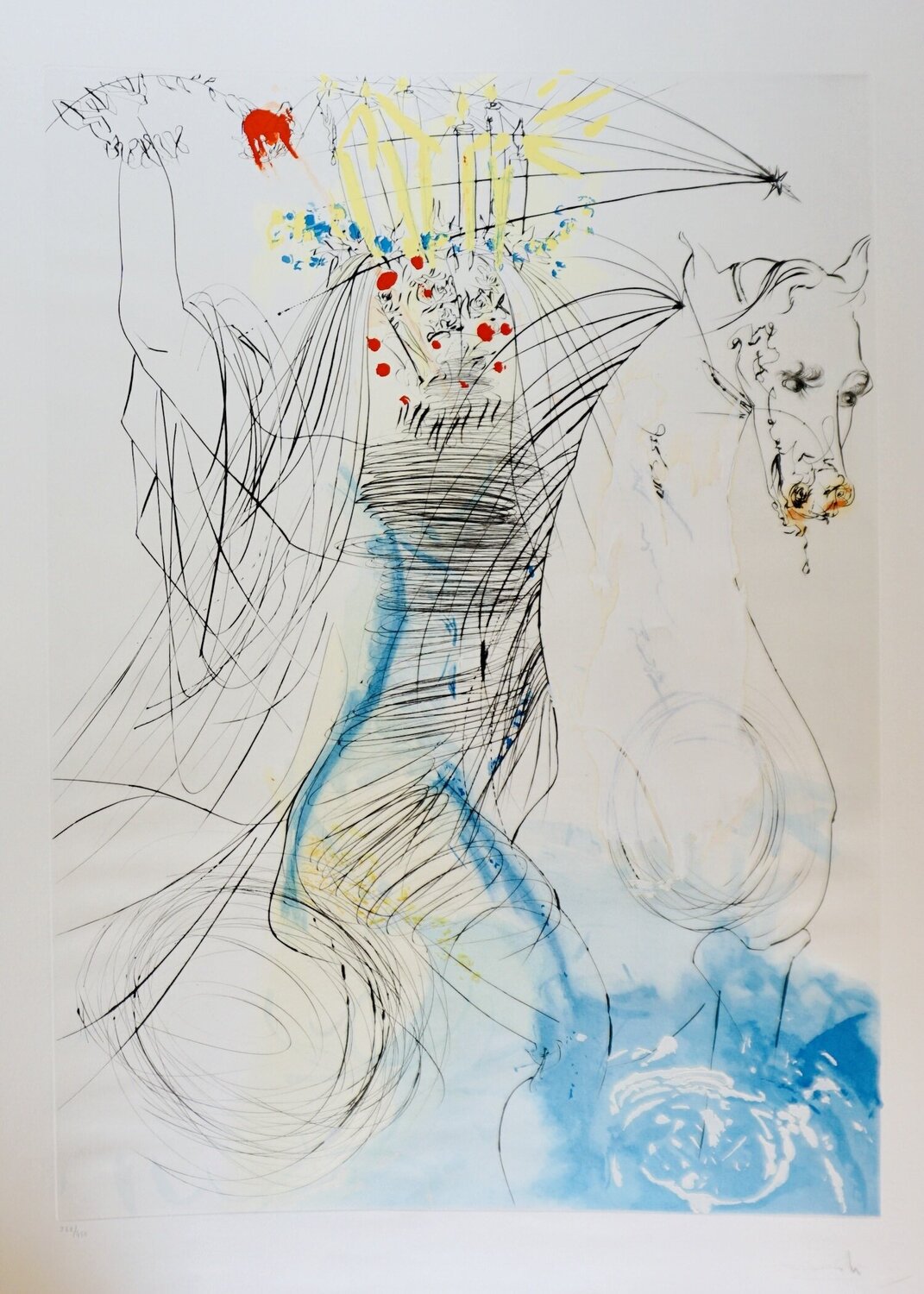 Saint Lucie Salvador Dalí Stampa in vendita