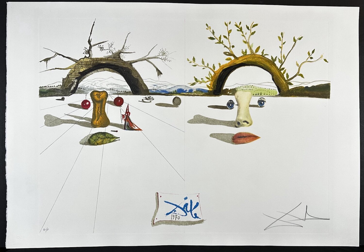 Winter Summer Salvador Dalí Print for sale