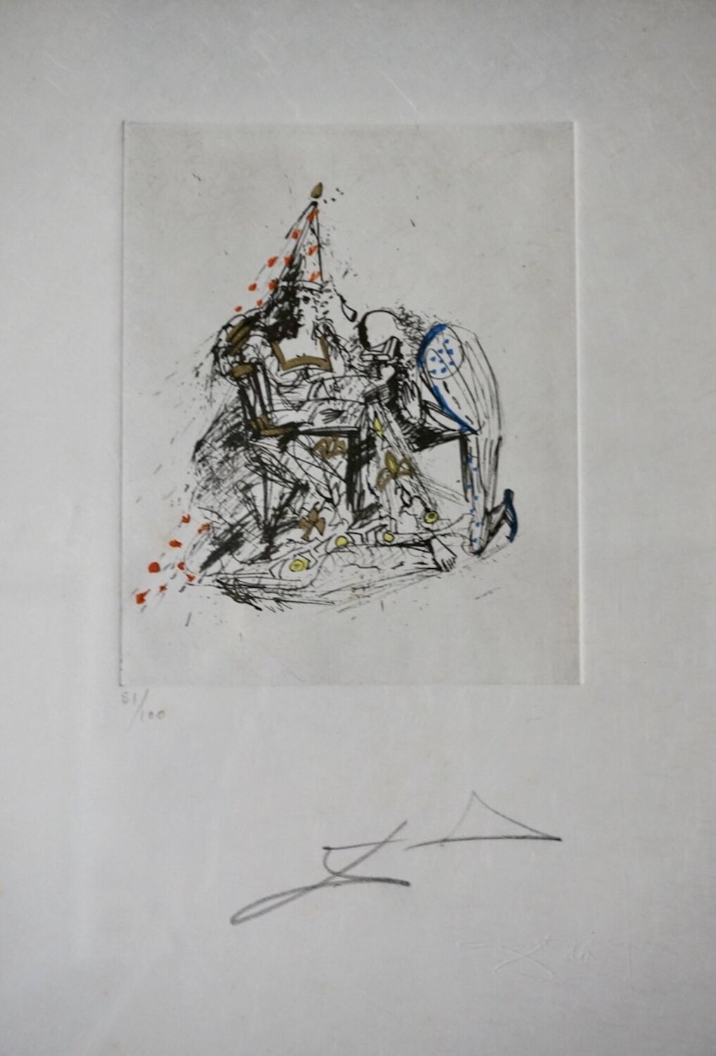 Fantoms Le Soupirant Salvador Dalí Stampa in vendita