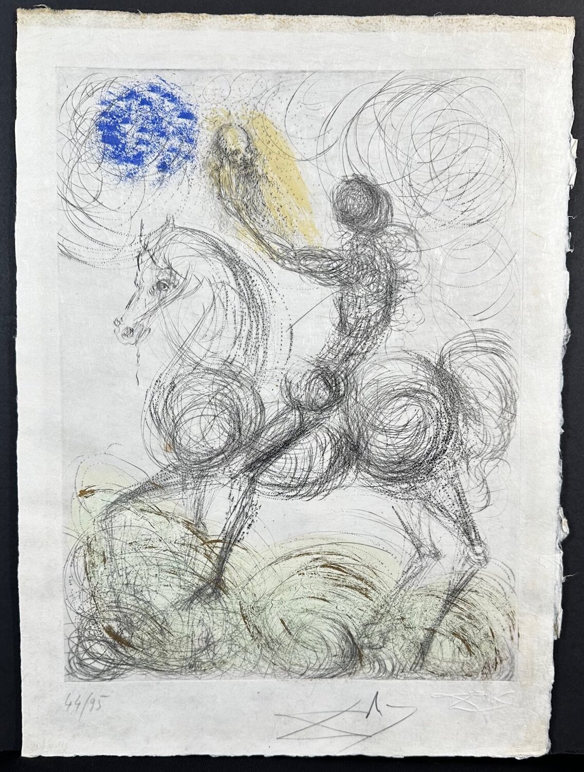 Faust Cavalier et la Mort Salvador Dalí Édition à vendre